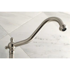 Kingston Brass Wall Mount Tub Faucet, Brushed Nickel -Warm Bathroom eff197570c66f32a 4156 w800 h800 b0 p0