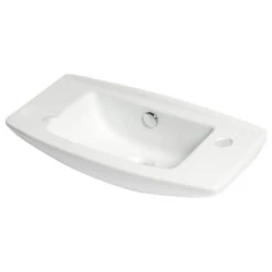 ALFI Brand ABC115 White 20" Small Wall Mounted Ceramic Sink With Faucet Hole -Warm Bathroom f0c10cdc011f1a54 3096 w800 h800 b1 p0