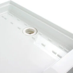 Transolid Linear 60"x30" Rectangular Shower Base With Left Hand Drain, White 25 Transolid Linear 60"x30" Rectangular Shower Base With Left Hand Drain, White -Warm Bathroom f0e1cd2f0ec2852f 8697 w800 h800 b0 p0