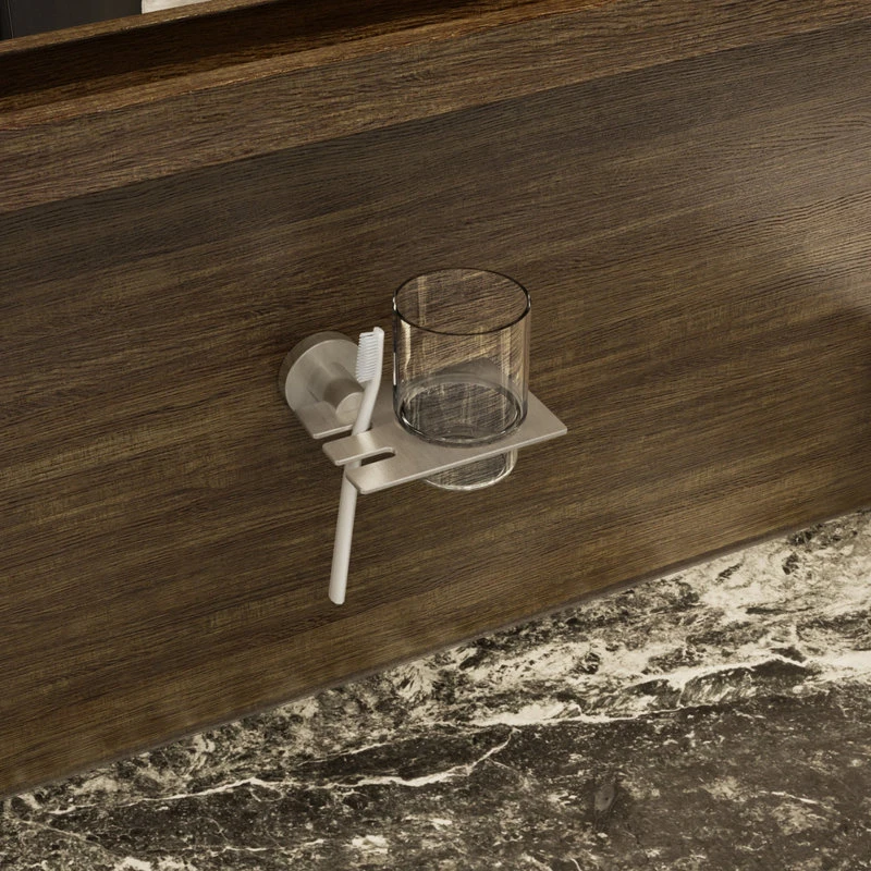 Symmons 353TH Dia Wall Mounted Metal Tooth Brush Holder - Chrome 2 Symmons 353TH Dia Wall Mounted Metal Tooth Brush Holder - Chrome - Image 2