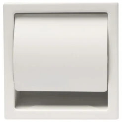 Alfi Brand White Matte Stainless Steel Recessed Toilet Paper Holder With Cover 13 Alfi Brand White Matte Stainless Steel Recessed Toilet Paper Holder With Cover -Warm Bathroom f11190550094590b 8266 w800 h800 b1 p0