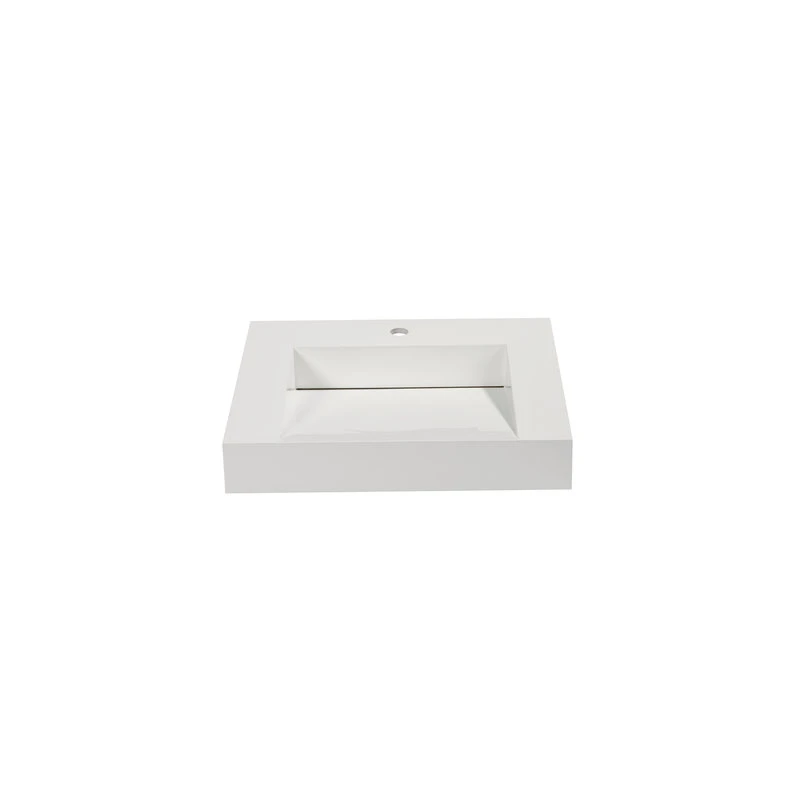 Aquamoon Venice Infinity Modern Bathroom Vessel Sink, 23 3/4" 4 Aquamoon Venice Infinity Modern Bathroom Vessel Sink, 23 3/4" - Image 4