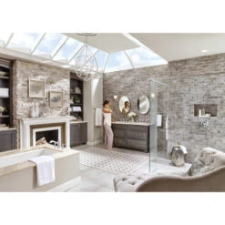 Moen Dartmoor 2-Handle High Arc Bathroom Faucet, Trim Only, Chrome -Warm Bathroom f3d1e3e80d80e8a2 6831 w800 h800 b0 p0