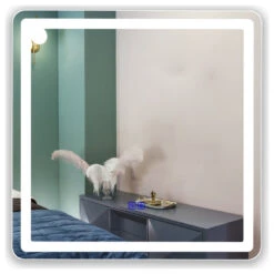 CHLOE Lighting SPECULO Back Lit LED Mirror 6000K, Daylight White, 30" -Warm Bathroom f6511fd400a2ab24 5597 w800 h800 b1 p0