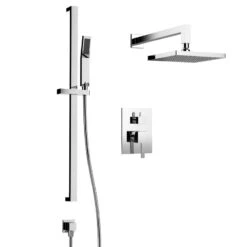 Colton Shower Set, Two Functions, Brushed Nickel