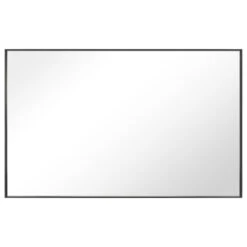 Rectangle Framed Bathroom Vanity Mirror Accent Wall Mirror, Black, 40"wx24"h