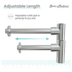 Bottle Trap Drain, Chrome -Warm Bathroom f761fe54006f4e0b 4856 w800 h800 b1 p0