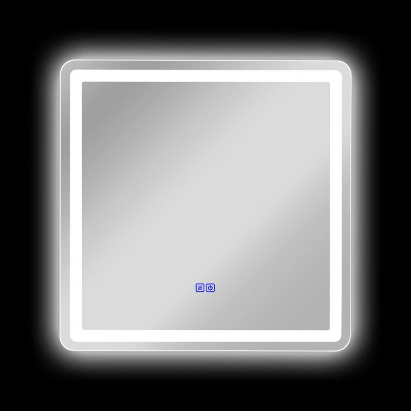 CHLOE Lighting LUMINOSITY Square TouchScreen LED Mirror 7 CHLOE Lighting LUMINOSITY Square TouchScreen LED Mirror - Image 7