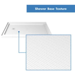 DreamLine SlimLine 36" D X 54" W X 2.75" H Left Drain Double Threshold Shower Base, White -Warm Bathroom f8619769020e9584 6318 w800 h800 b1 p0