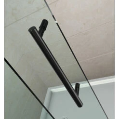 Aston Langham Frameless Sliding Shower Door, Oil-Rubbed Bronze, 48"x75" 6 Aston Langham Frameless Sliding Shower Door, Oil-Rubbed Bronze, 48"x75" -Warm Bathroom f931ae830e0f9e15 2286 w800 h800 b0 p0