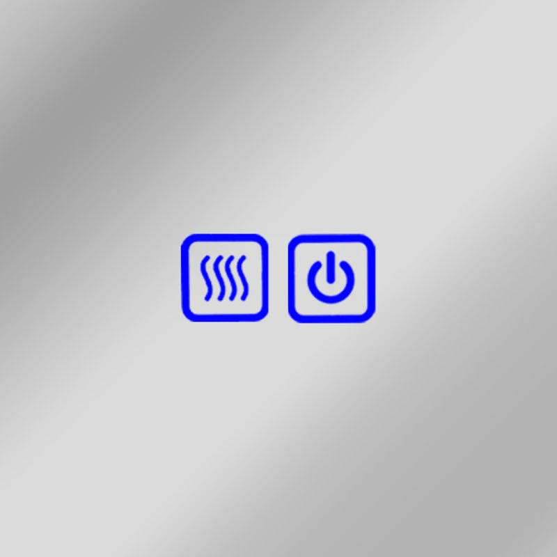 CHLOE Lighting LUMINOSITY Square TouchScreen LED Mirror 9 CHLOE Lighting LUMINOSITY Square TouchScreen LED Mirror - Image 9