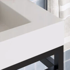 The Nova Bathroom Vanity, Black, 30", Single Sink, Freestanding -Warm Bathroom f9c1acd103c7432e 7951 w800 h800 b0 p0