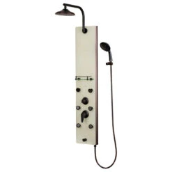 PULSE ShowerSpas Oil-Rubbed Bronze Barcelona ShowerSpa 1040