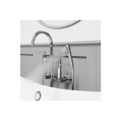 Pfister LG6-3TB Tisbury Wall Mounted Tub Filler - Polished Nickel -Warm Bathroom fbf1204f0d27cec1 0275 w800 h800 b0 p0