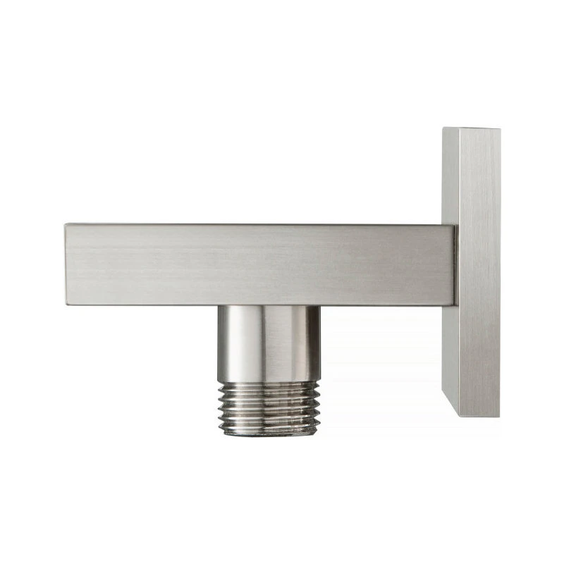 Isenberg HS8006 - Square Wall Supply Elbow With Holder Combo, Brushed Nickel 2 Isenberg HS8006 - Square Wall Supply Elbow With Holder Combo, Brushed Nickel - Image 2