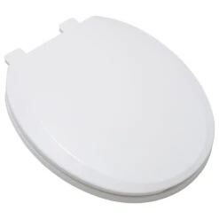 PROFLO PFTSEC1000 Round Closed Front Toilet Seat - White