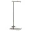 Square Standing Toilet Paper With Storage Holder, Satin Nickel