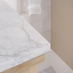 Rawley Bath Vanity, Weathered Fir, 42", Single Sink, Marble Top, Freestanding -Warm Bathroom ff81910e03c73d6c 2294 w800 h800 b0 p0