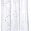 Extra Long "Ava" Fabric Shower Curtain