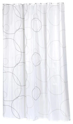 Extra Long "Ava" Fabric Shower Curtain