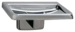 Bobrick B-680 Surface-Mounted Soap Dish