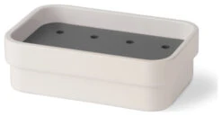 WS Bath Collections Curva 5147 Wall Mounted Soap Dish - Dark Grey