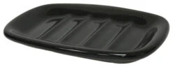 Kingston Brass BASD9115 Water Onyx Porcelain Soap Dish Only - Black