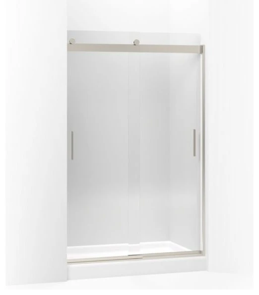 Kohler Levity Sliding Shower Door, 74"x44.63"-47.63", Matte Nickel 1 Kohler Levity Sliding Shower Door, 74"x44.63"-47.63", Matte Nickel