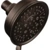 Moen Oil Rubbed Bronze 4-Function 4-3/8" Diameter Spray Head Standard 3638ORB