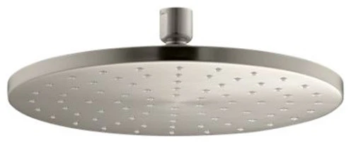 Kohler 10" Contemporary Round 2.5 GPM Rainhead, Vibrant Brushed Nickel 1 Kohler 10" Contemporary Round 2.5 GPM Rainhead, Vibrant Brushed Nickel