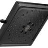 Delta H2Okinetic 3-Setting Raincan Shower Head, Matte Black, 52684-BL