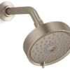 Kohler Purist 1.75GPM Multifunction Showerhead, Air-Induct Tech, Brushed Bronze