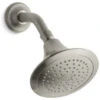 Kohler Forte 2.5 GPM 1-Function Showerhead, Vibrant Brushed Nickel
