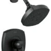 Delta 17 Series Shower Only Matte Black