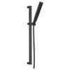 Delta H2Okinetic Hand Shower 1.75 GPM W/Slide Bar 4S, Matte Black, 51140-BL