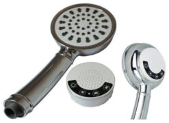 Showerhead With Wireless Bluetooth Speaker