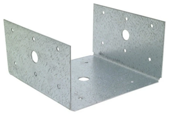 Simpson Strong-Tie BC60Z Galvanized Half Post & Column Bases, 6" X 6", 18 Gauge 1 Simpson Strong-Tie BC60Z Galvanized Half Post & Column Bases, 6" X 6", 18 Gauge