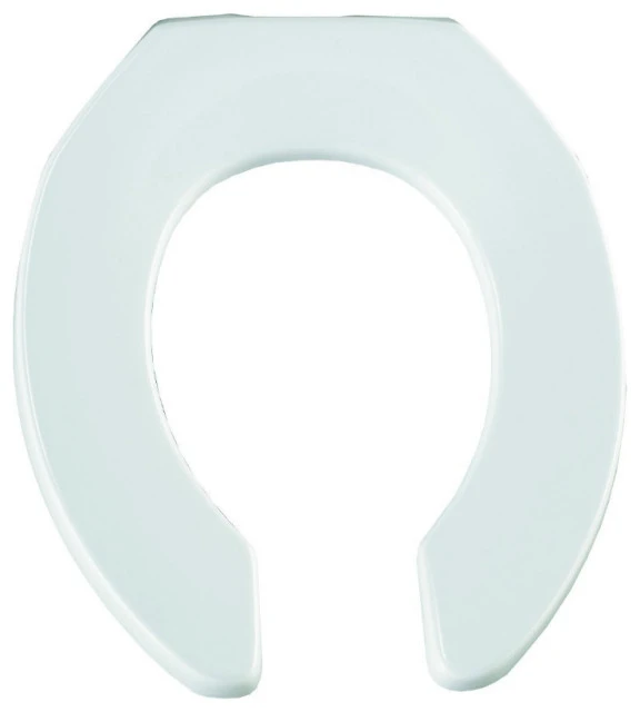 Bemis 955CT-000 Plastic Toilet Seat With STA-TITE Fastening System, Round, White 1 Bemis 955CT-000 Plastic Toilet Seat With STA-TITE Fastening System, Round, White