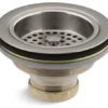 Kohler Duostrainer Sink Drain & Strainer, Vibrant Stainless