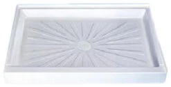 Mustee 3442M 34" X 42" White Shower Floor