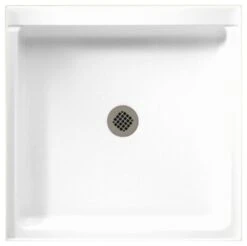 Swan 36x36x5.5 Veritek Shower Base, White