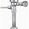 Sloan 111-1.28 DFB Manual Flush Top Spud Flushometer For Floor - Chrome