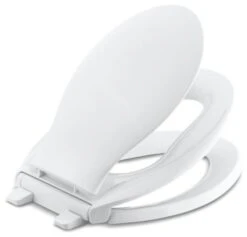 Kohler Transitions Quiet-Close With Grip-Tight Elongated Toilet Seat, White