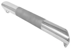 Preferred Wall Mounted Rounded Shower Foot Rest, Bright Polished