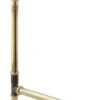 Kohler Clearflo Slotted Overflow Brass Bath Drain, Vibrant Brushed Nickel