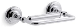 Kohler Artifacts Pivoting Toilet Tissue Holder, Polished Chrome