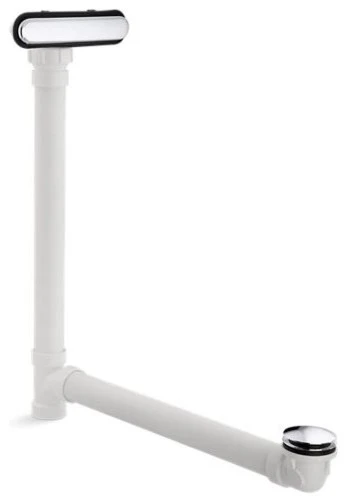 Kohler Clearflo Slotted Overflow Bath Drain, Polished Chrome 1 Kohler Clearflo Slotted Overflow Bath Drain, Polished Chrome