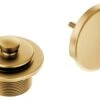 Moen Brushed Gold Tub/Shower Drain Covers