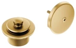 Moen Brushed Gold Tub/Shower Drain Covers