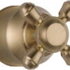 Delta Cassidy Diverter/Transfer Valve Cross Handle, Champagne Bronze